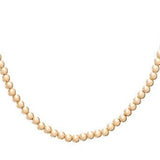 17" Choker Classic Gold Bead - Gaines Jewelers