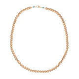 17" Choker Classic Gold Bead - Gaines Jewelers