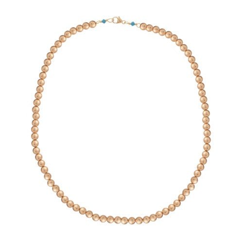 17" Choker Classic Gold Bead - Gaines Jewelers