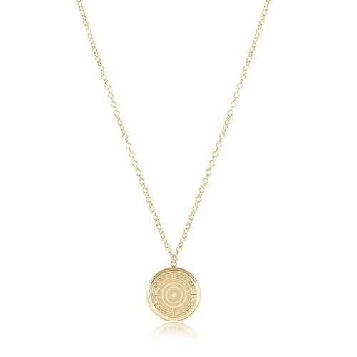 18" Necklace Gold Cherish Locket - Gaines Jewelers