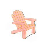2021 Attachelor coral Adirondack chair Big Attachment - Gaines Jewelers