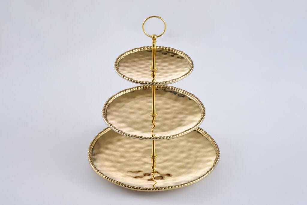 3 Tier Stand Gold Monaco - Pampa Bay - Gaines Jewelers