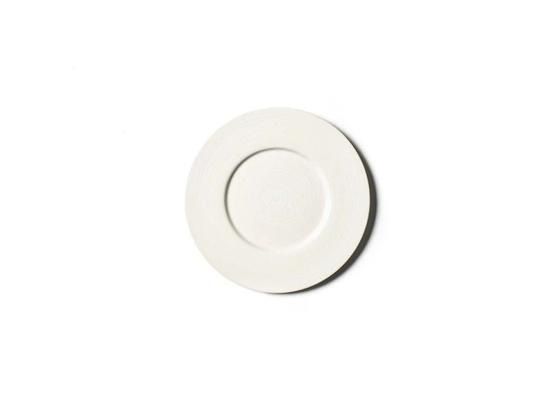 8" SP Sig White Rimmed - Gaines Jewelers