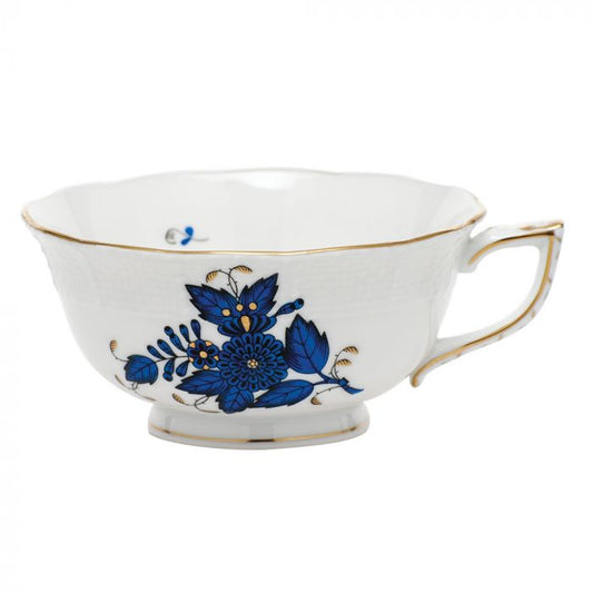 Chinese Bouquet - Tea Cup - Black Sapphire - Herend