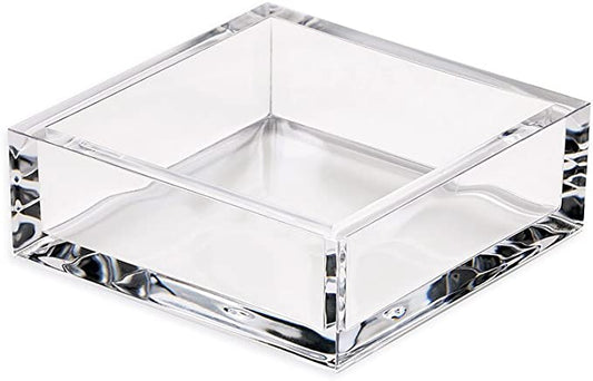 Acrylic Luncheon Napkin Holder Crystal Clear - Gaines Jewelers