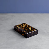 Acrylic Tortoise Guest Towel Napkin Holder - Gaines Jewelers