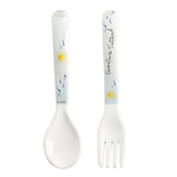 Adventure Awaits Fork & Spoon Set - Gaines Jewelers