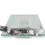 Alligator Oblong Tray - Gaines Jewelers