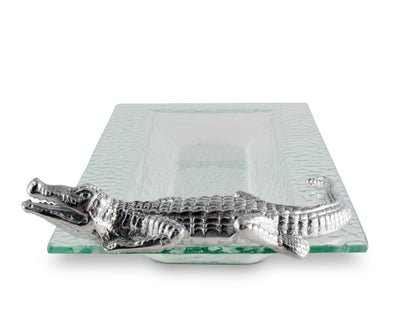 Alligator Oblong Tray - Gaines Jewelers