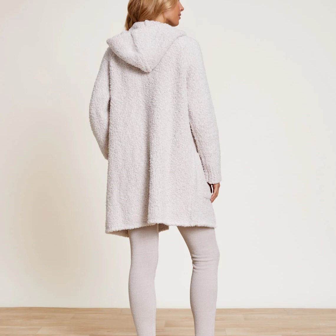 Almond Cozychic Boulce Hooded Long CO - Gaines Jewelers