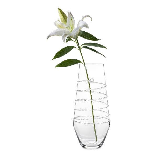 Amalia 16" Vase - Clear - Gaines Jewelers