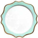 Anna's Palette Aqua Green Charger - Gaines Jewelers