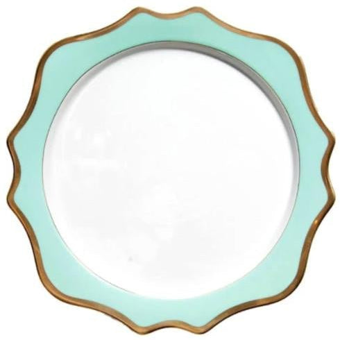 Anna's Palette Aqua Green Charger - Gaines Jewelers