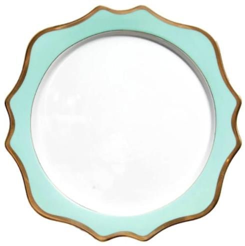 Anna's Palette Aqua Green Charger - Gaines Jewelers
