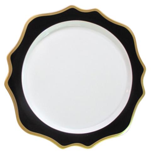 Anna's Palette Black & Gold Charger - Gaines Jewelers