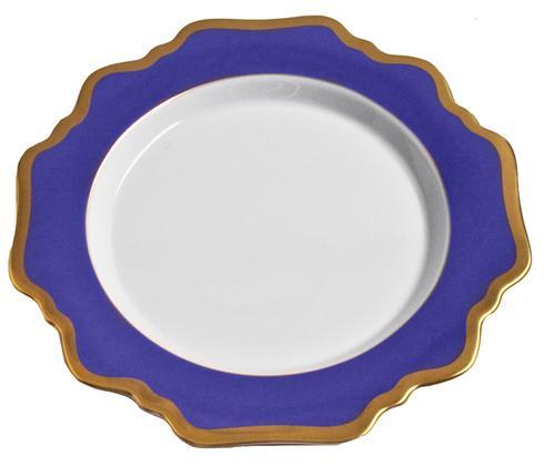 Anna's Palette Indigo Blue Dessert Plate - Gaines Jewelers