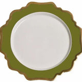 Anna's Palette Meadow Green Dinner Plate - Gaines Jewelers