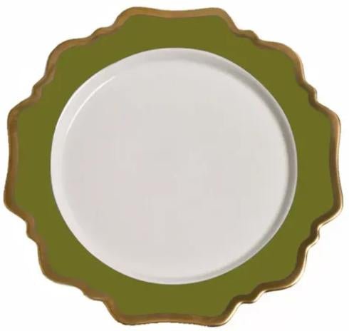 Anna's Palette Meadow Green Dinner Plate - Gaines Jewelers