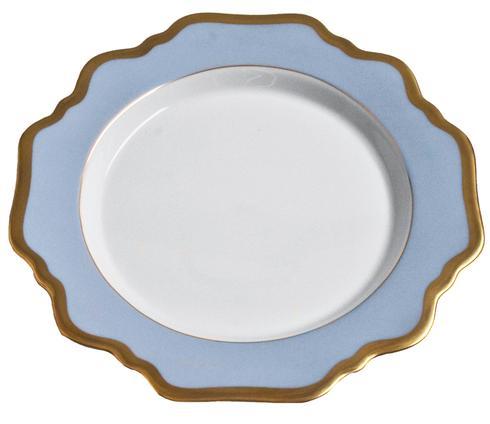 Anna's Palette Sky Blue Dessert Plate - Gaines Jewelers