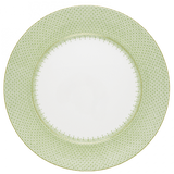 Apple Green Lace Service Plate - Gaines Jewelers
