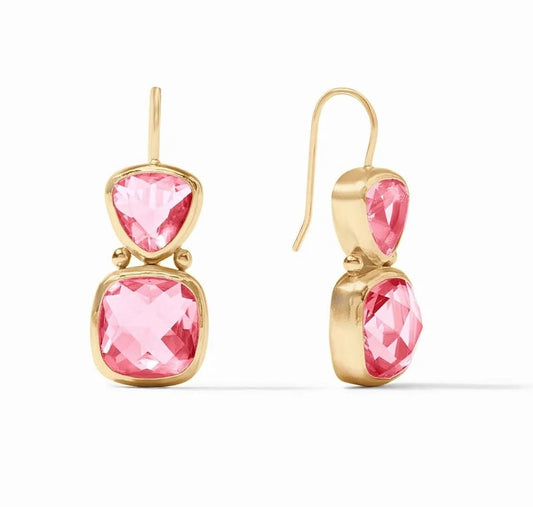 Aquitaine Earring Peony Pink - Gaines Jewelers