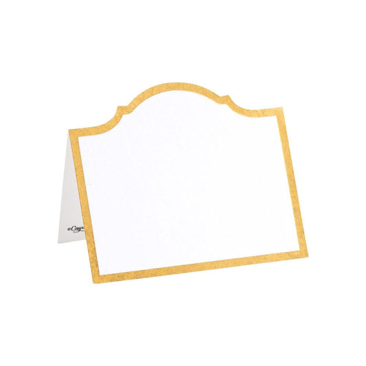 Arch Die-Cut Place Cards in Gold Foil - 8 Per Package - Gaines Jewelers
