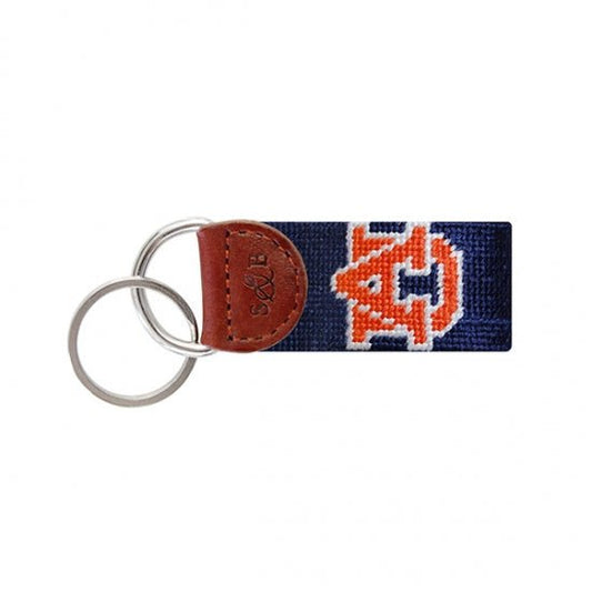 Auburn Needlepoint Key Fob - Gaines Jewelers