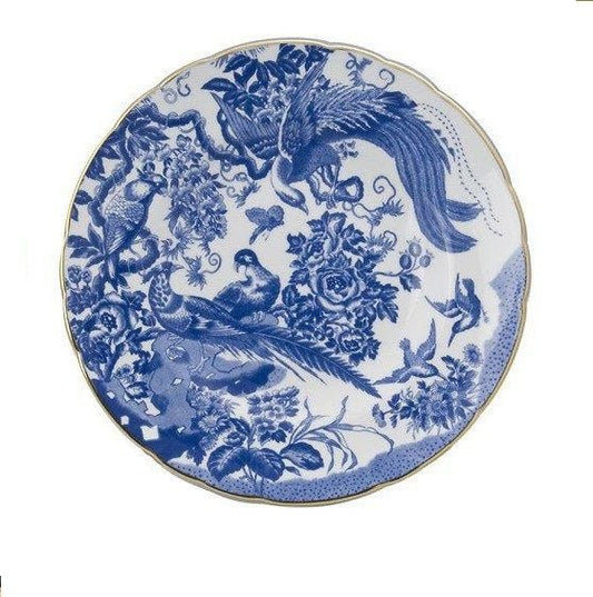 Aves Blue Dinner Plate - Royal Crown Derby - Gaines Jewelers
