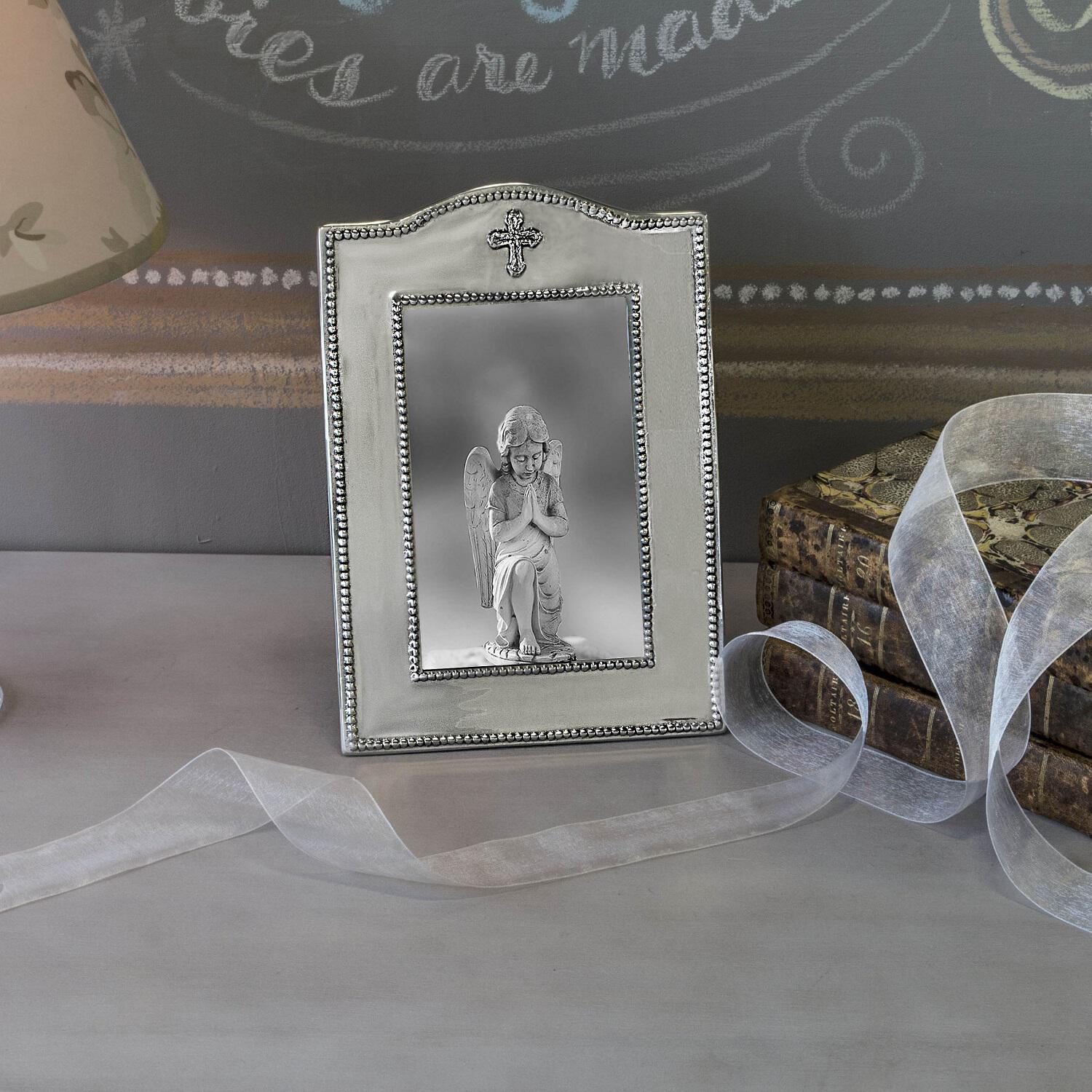 BABY Cross 4 x 6 Frame - Gaines Jewelers