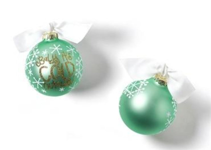 Baby It's Cold Outside Glass Ornament - Gaines Jewelers