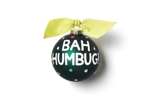 Bah Humbug Glass Ornament - Gaines Jewelers