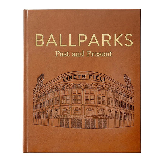 Ballparks Past And Present Tan Bonded Leather - Gaines Jewelers