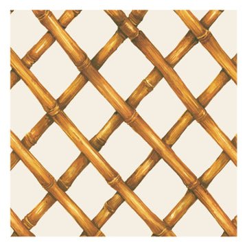 Bamboo Lattice Cocktail Napkin S/20 - Gaines Jewelers