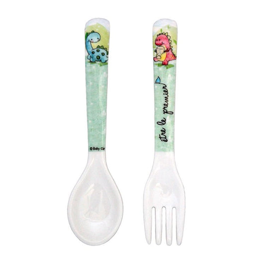 Be the Leader Fork & Spoon Set. - Gaines Jewelers