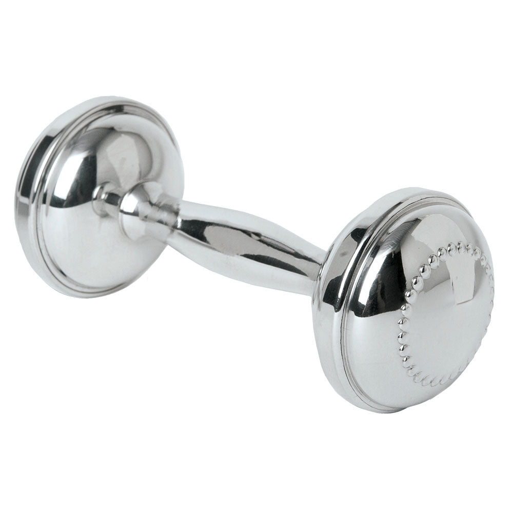 Beaded Dumbbell Rattle - Gaines Jewelers