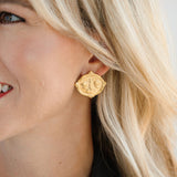 Bee Intaglio Studs - Gaines Jewelers