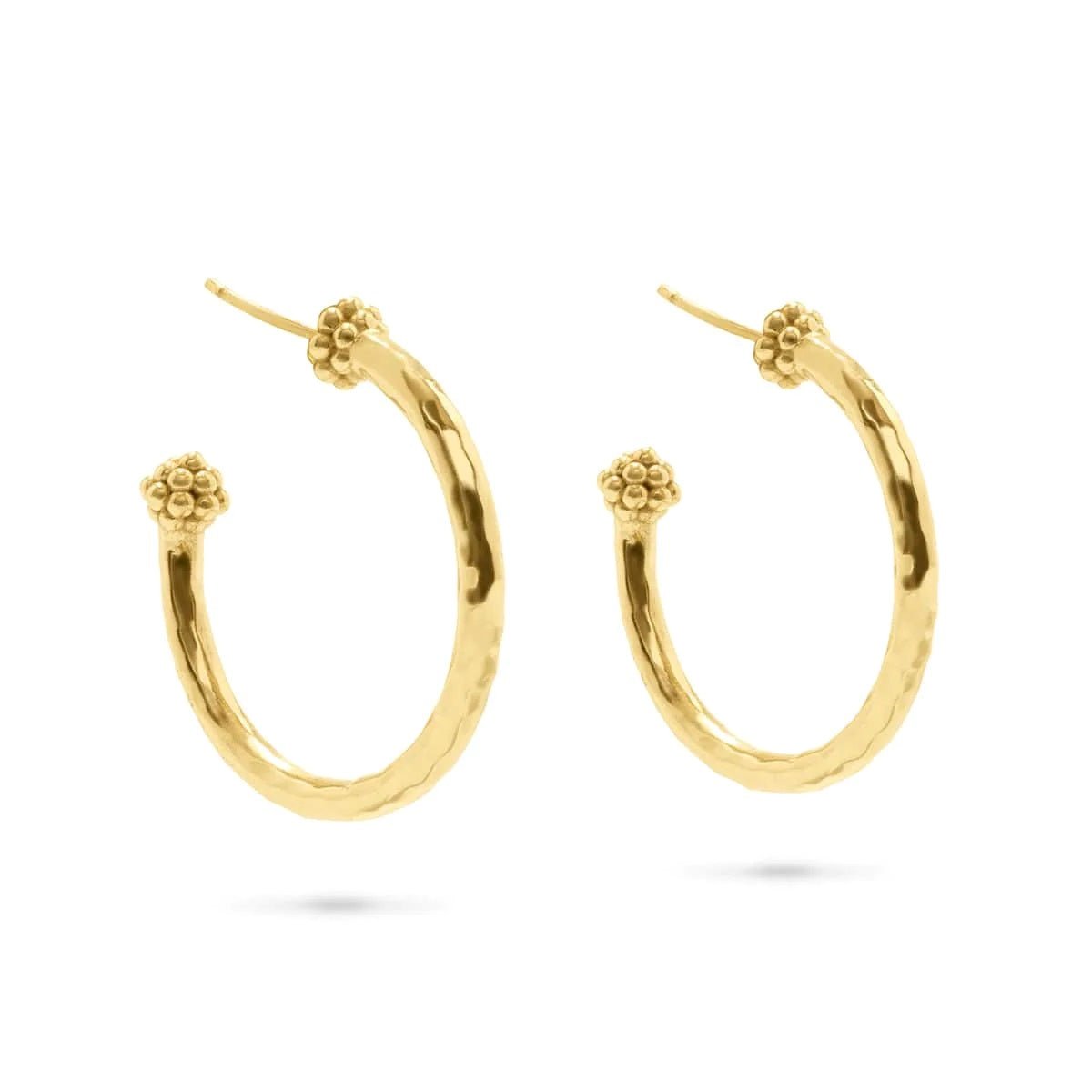 Berry Medium Hoop Earrings - Gaines Jewelers