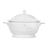 Berry & Thread Casserole with Lid - Whitewash - Gaines Jewelers