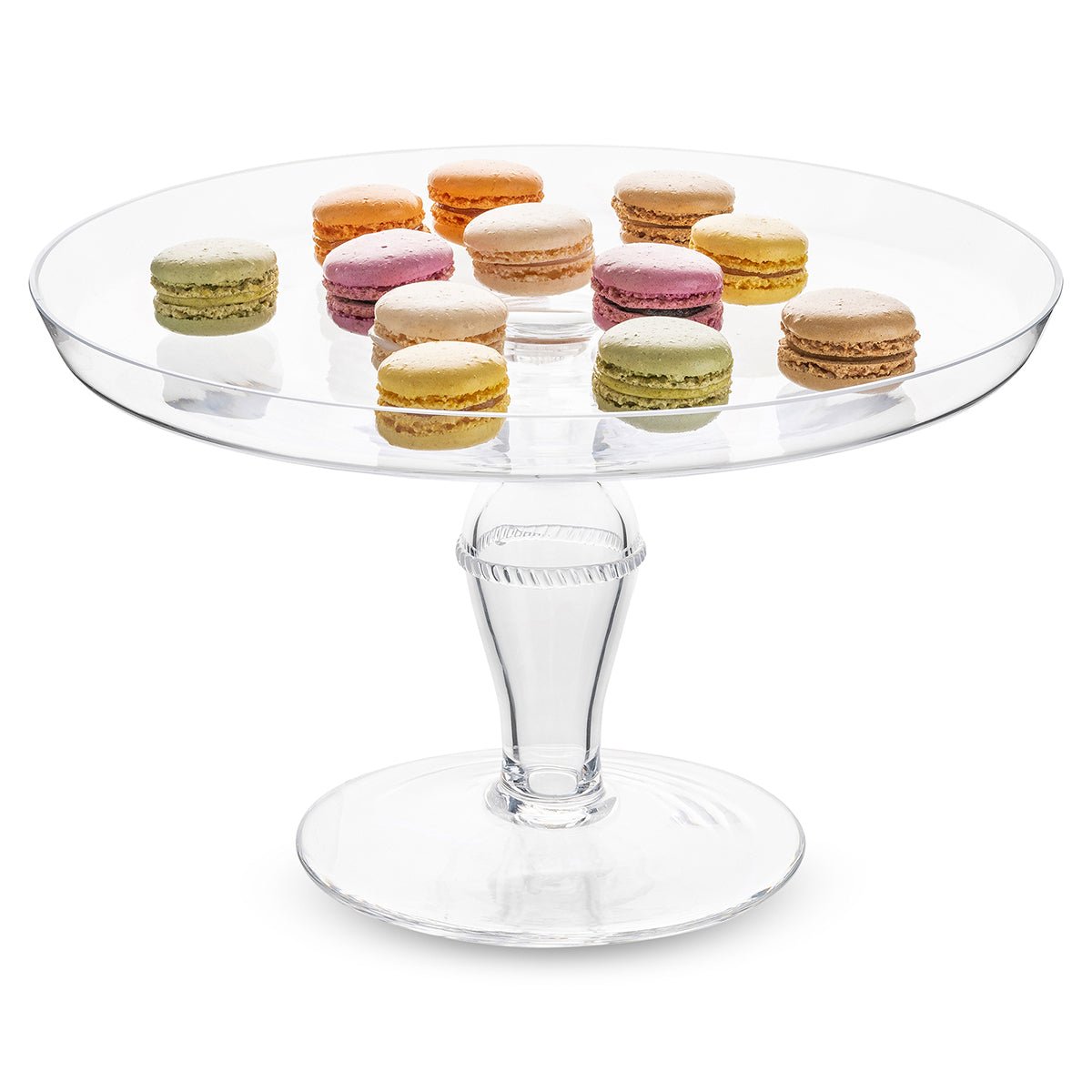 Berry & Thread Glass Cake Stand - Clear - Gaines Jewelers