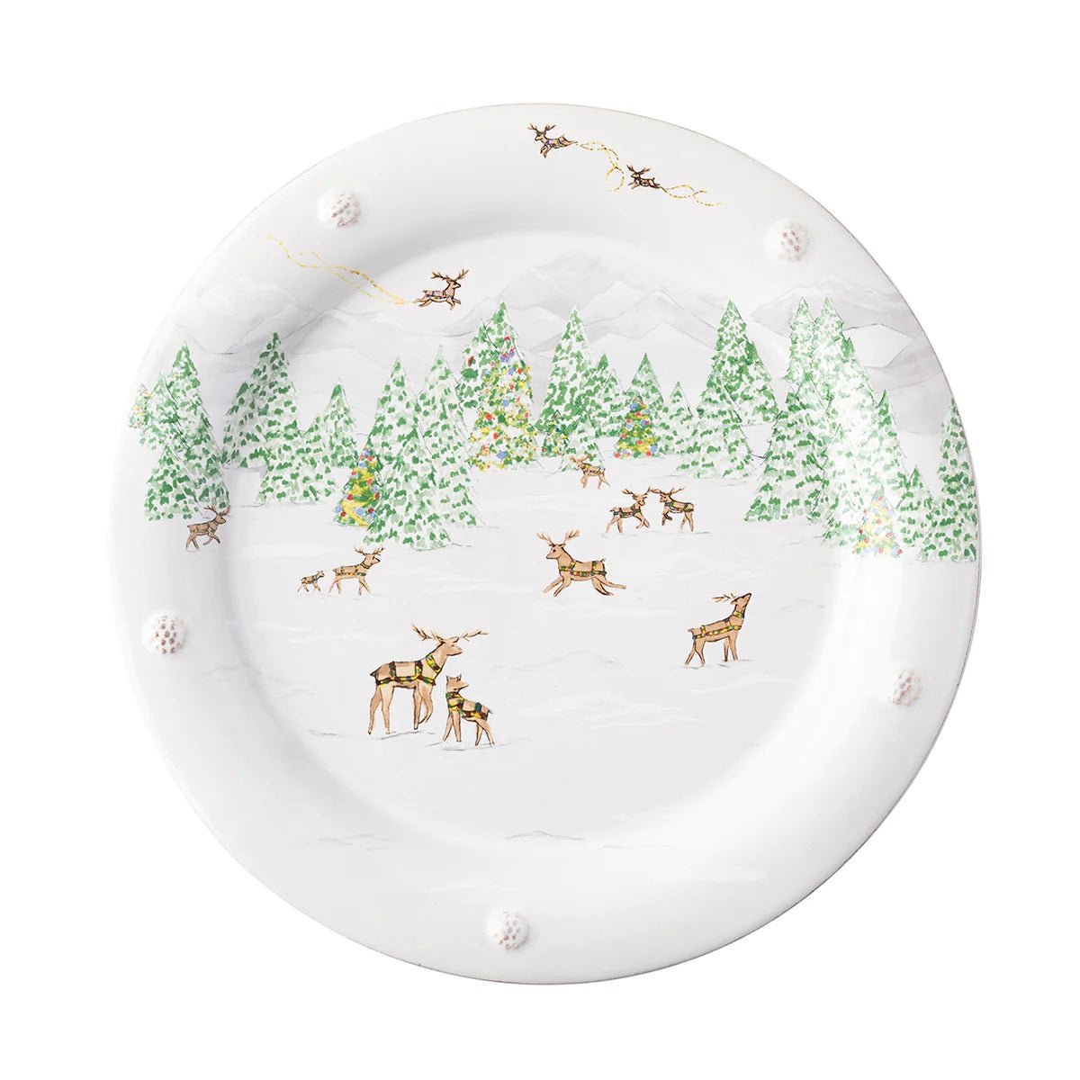 Berry & Thread North Pole Dinner Plate - Gaines Jewelers