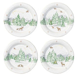 Berry & Thread North Pole Side/Cocktail Plate Assorted Set/4 - Gaines Jewelers