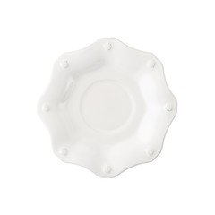 Berry & Thread Scalloped Saucer - Whitewash - Gaines Jewelers