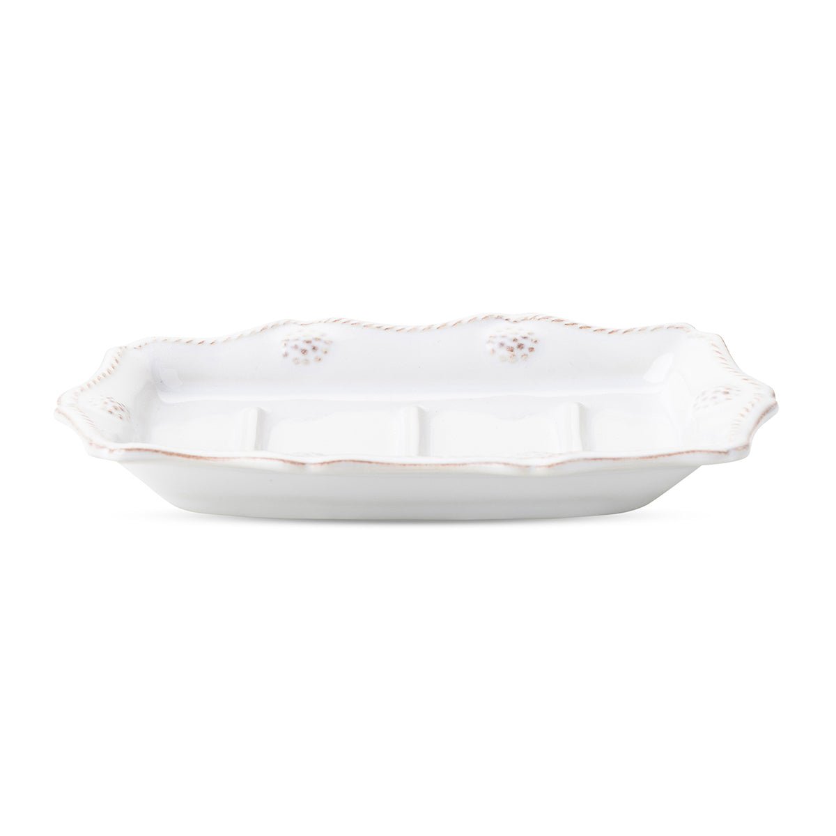 Berry & Thread Soap Dish - Whitewash - Gaines Jewelers