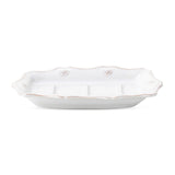 Berry & Thread Soap Dish - Whitewash - Gaines Jewelers