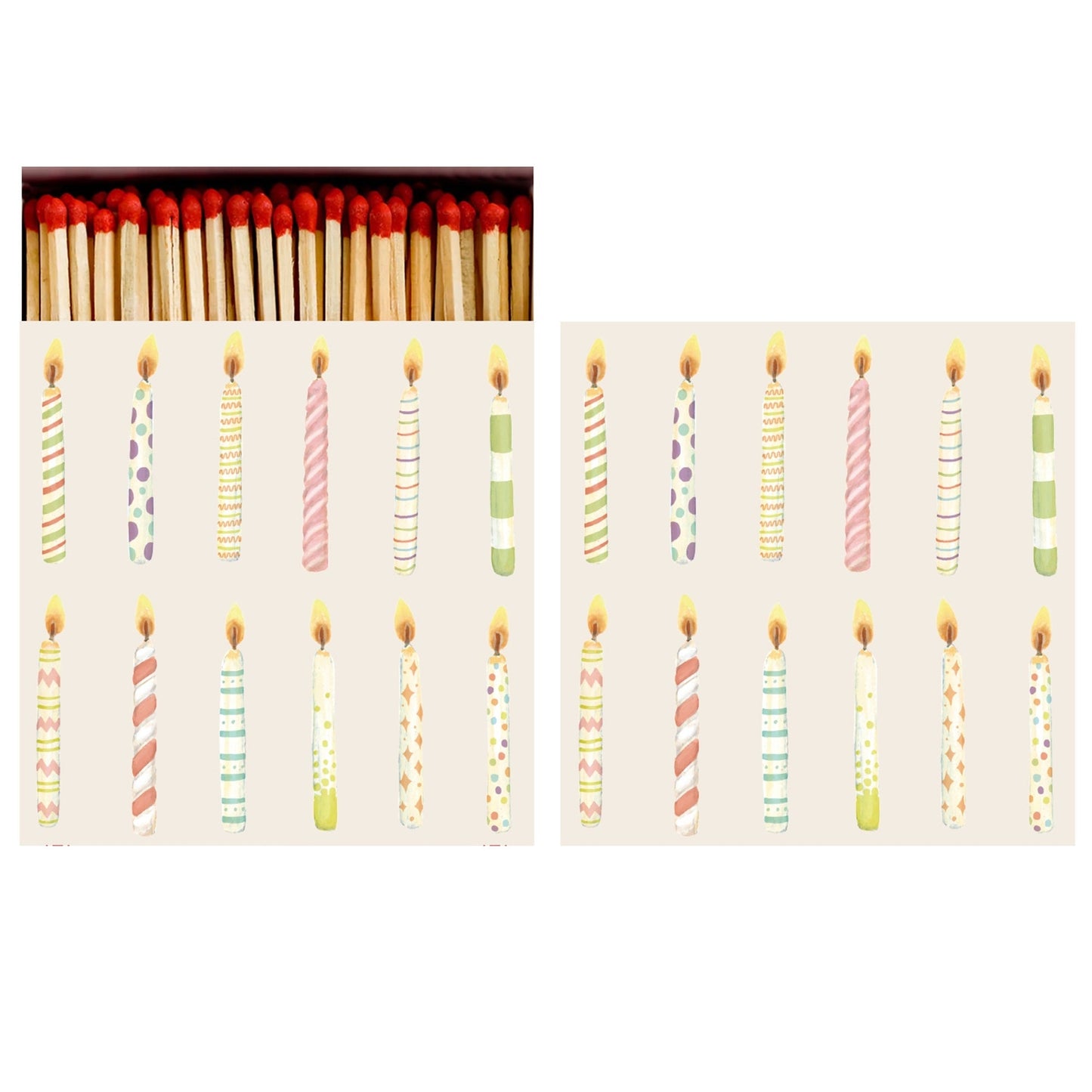 Birthday Candle Matches Box of 60 - Hester & Cook - Gaines Jewelers