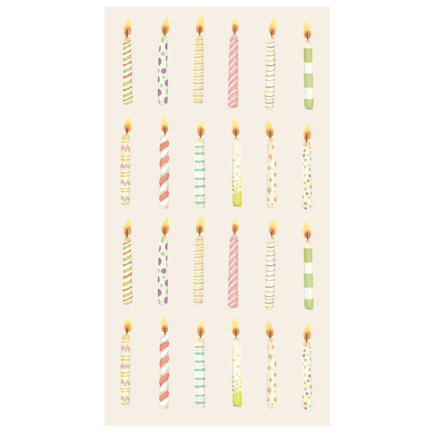 Birthday Candles Guest Napkins - Gaines Jewelers