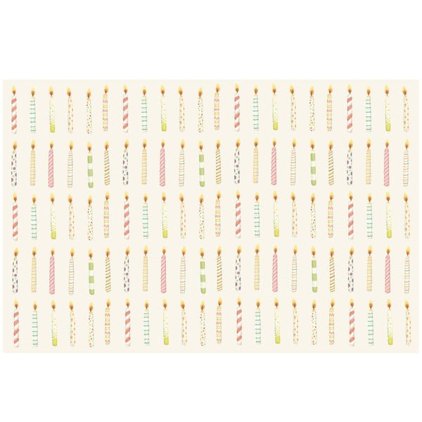 Birthday Candles Placemat - Gaines Jewelers