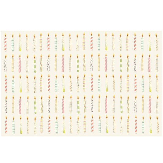 Birthday Candles Placemat - Gaines Jewelers