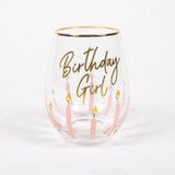 Birthday Girl Stemless Wine Glass - Gaines Jewelers