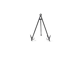 Black Large Flare Plate Stand - Gaines Jewelers